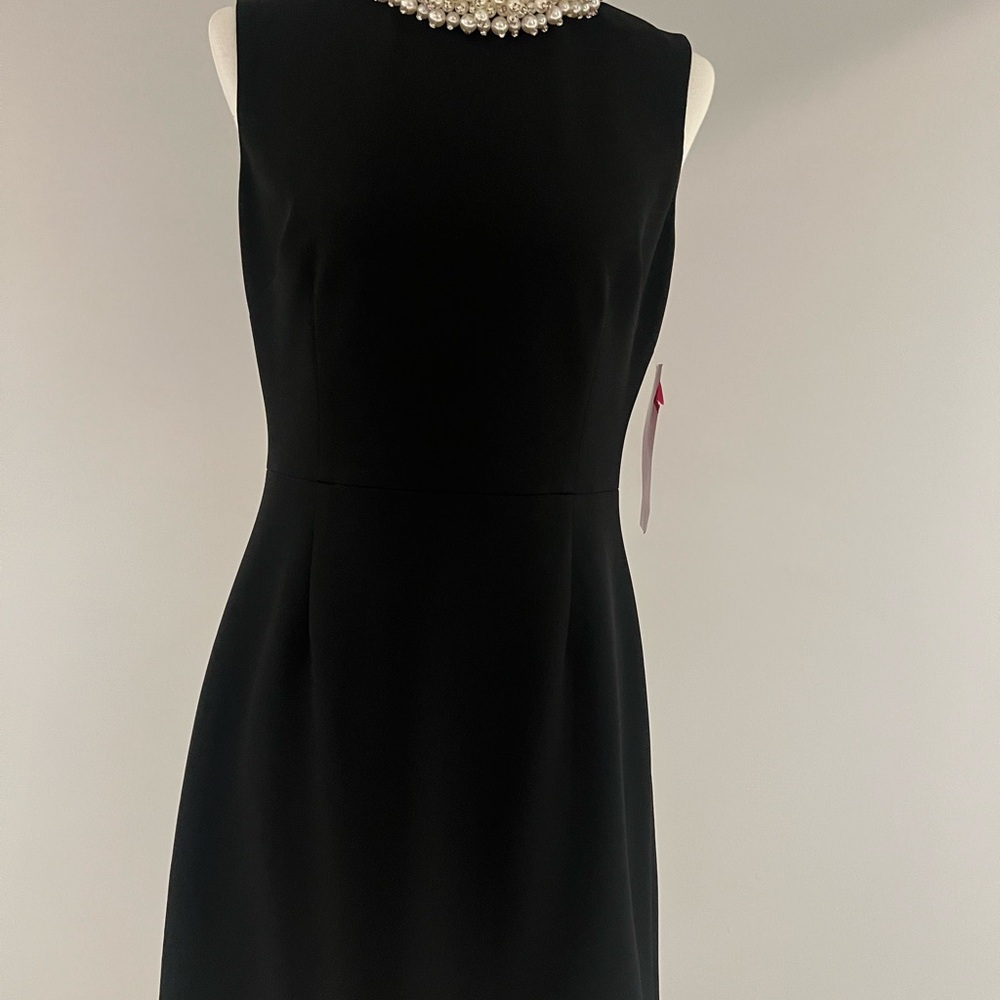 Betsey Johnson Classic Black Midi Dress